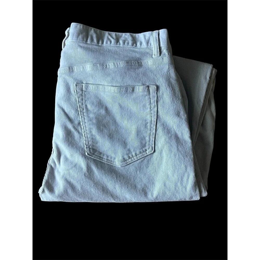 Flint and Tinder 365 Corduroy Pants 36x32 Tapered Fit Taupe Stretch 5 Pocket